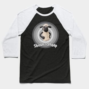 Vintage TV Series The Sheep Cartoon Shaun Baseball T-Shirt